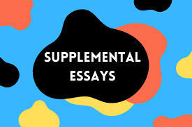 Supplemental College Essays-A way to maximize your impact