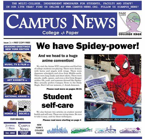 Campus newspapers are a source of great insight into the college